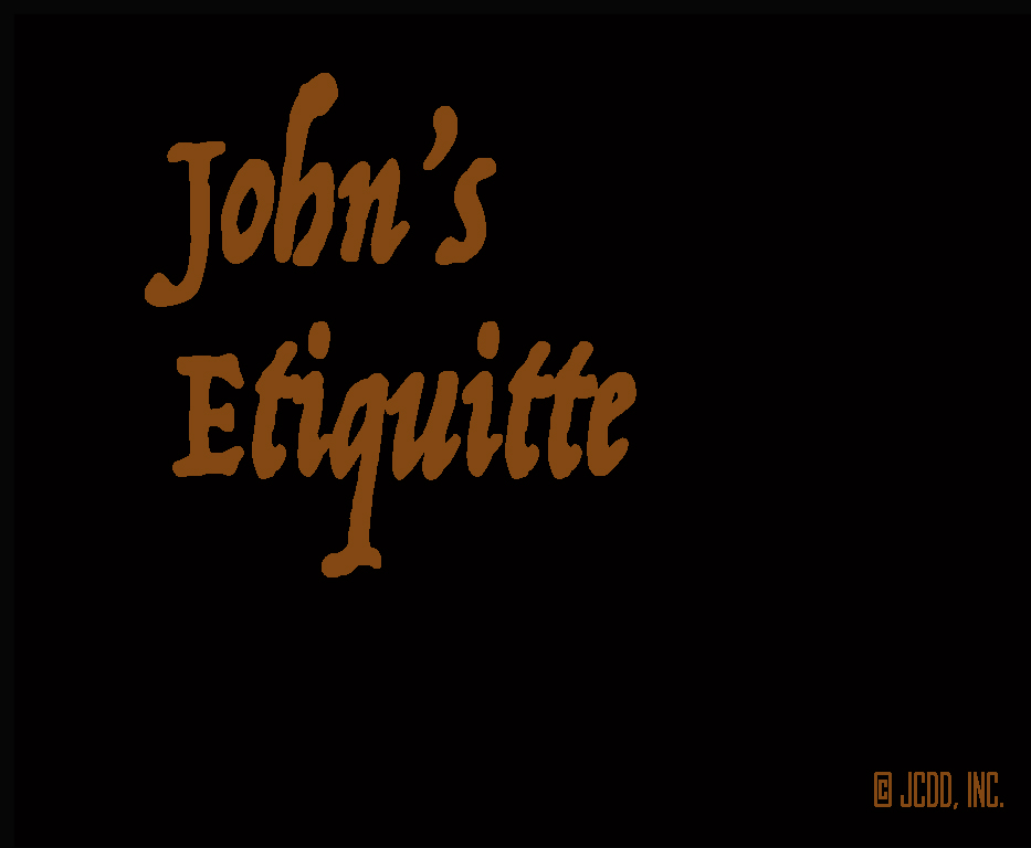 John's Etiquette Logo